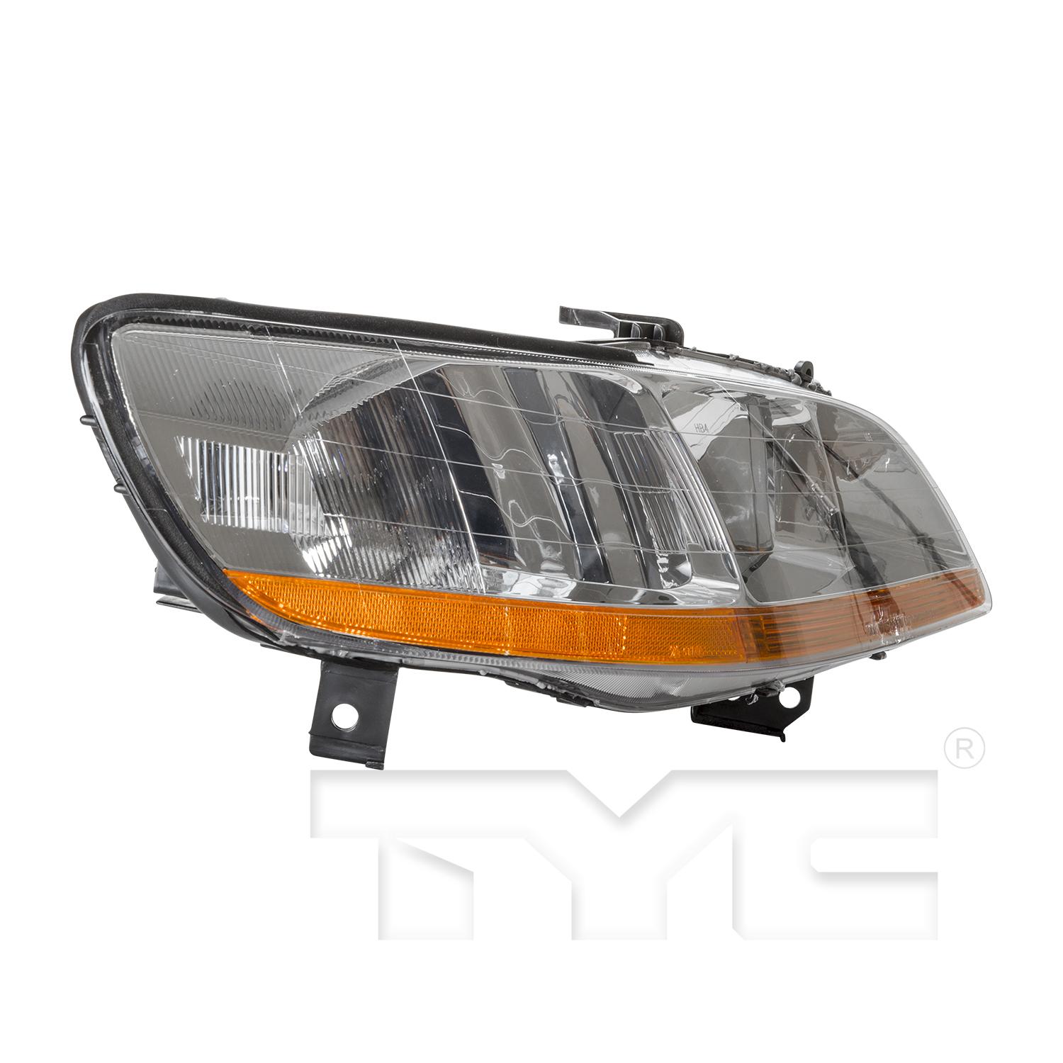 TYC 205119919 Headlight Assembly product image 3 of 6