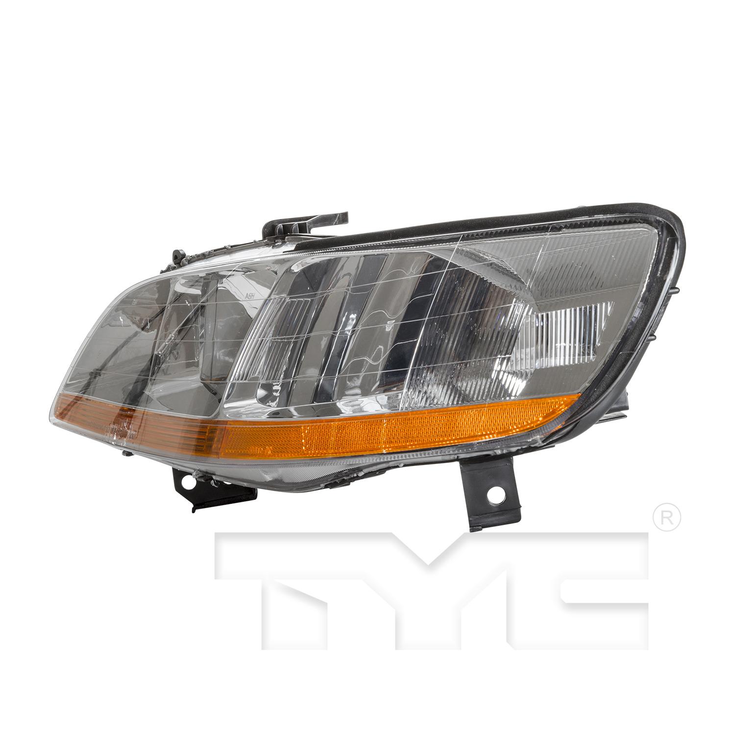 TYC 205120919 Headlight Assembly product image 5 of 8