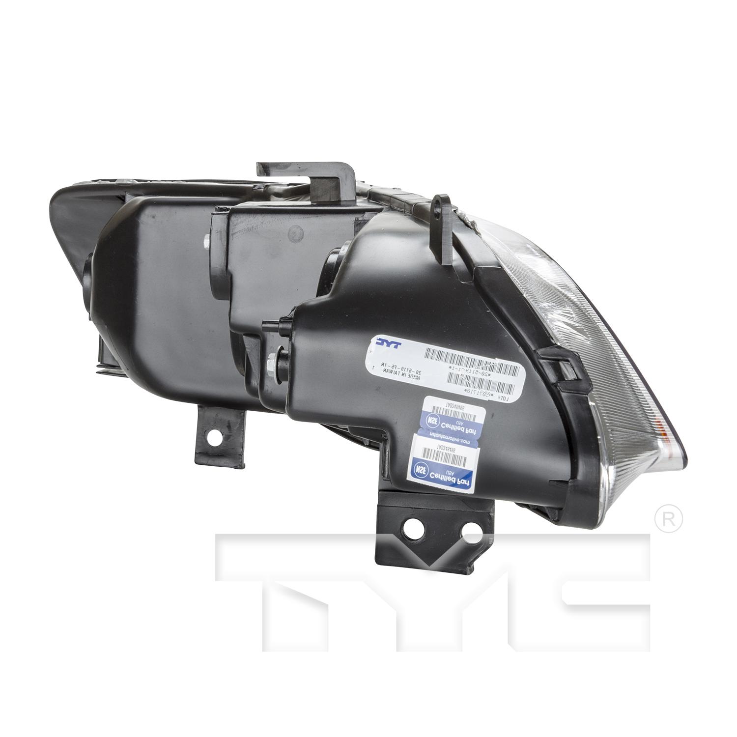 TYC 205120919 Headlight Assembly product image 6 of 8