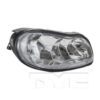 2005 Chevrolet Classic Headlight Assembly Right TYC 205127009 image 3 of 4
