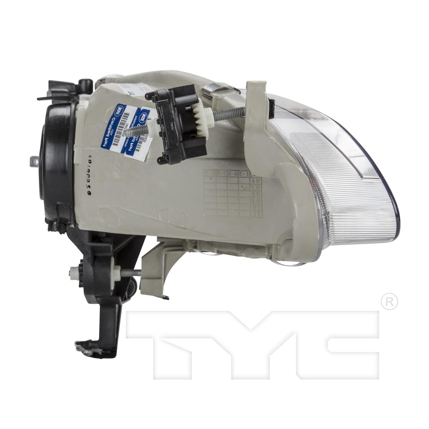 TYC 20522000 Headlight Assembly product image 4 of 6