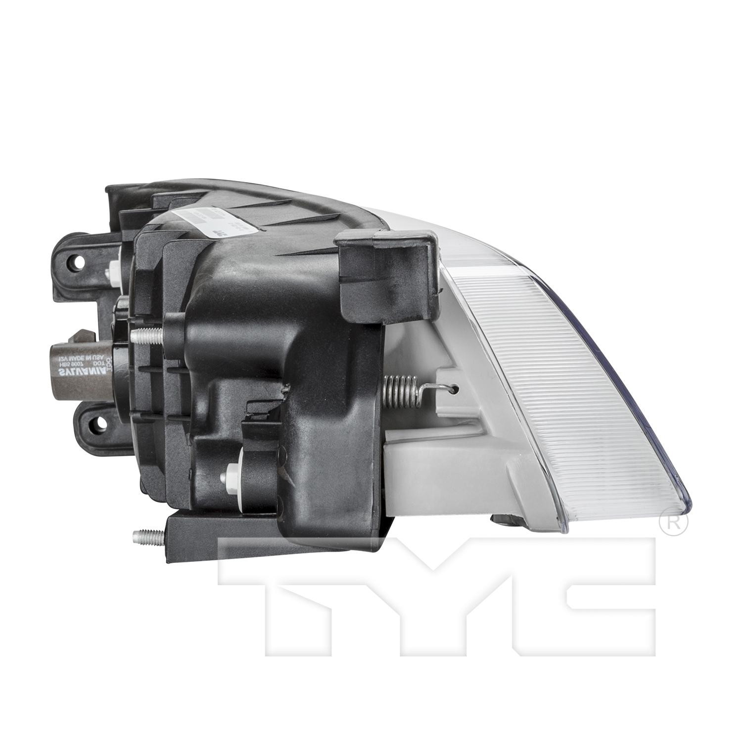 TYC 20522400 Headlight Assembly product image 4 of 6