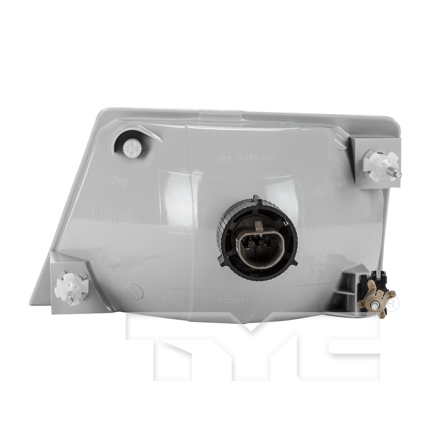 TYC 20522500 - Headlight Assembly TYC 20522500 Headlight Assembly product image 2 of 6