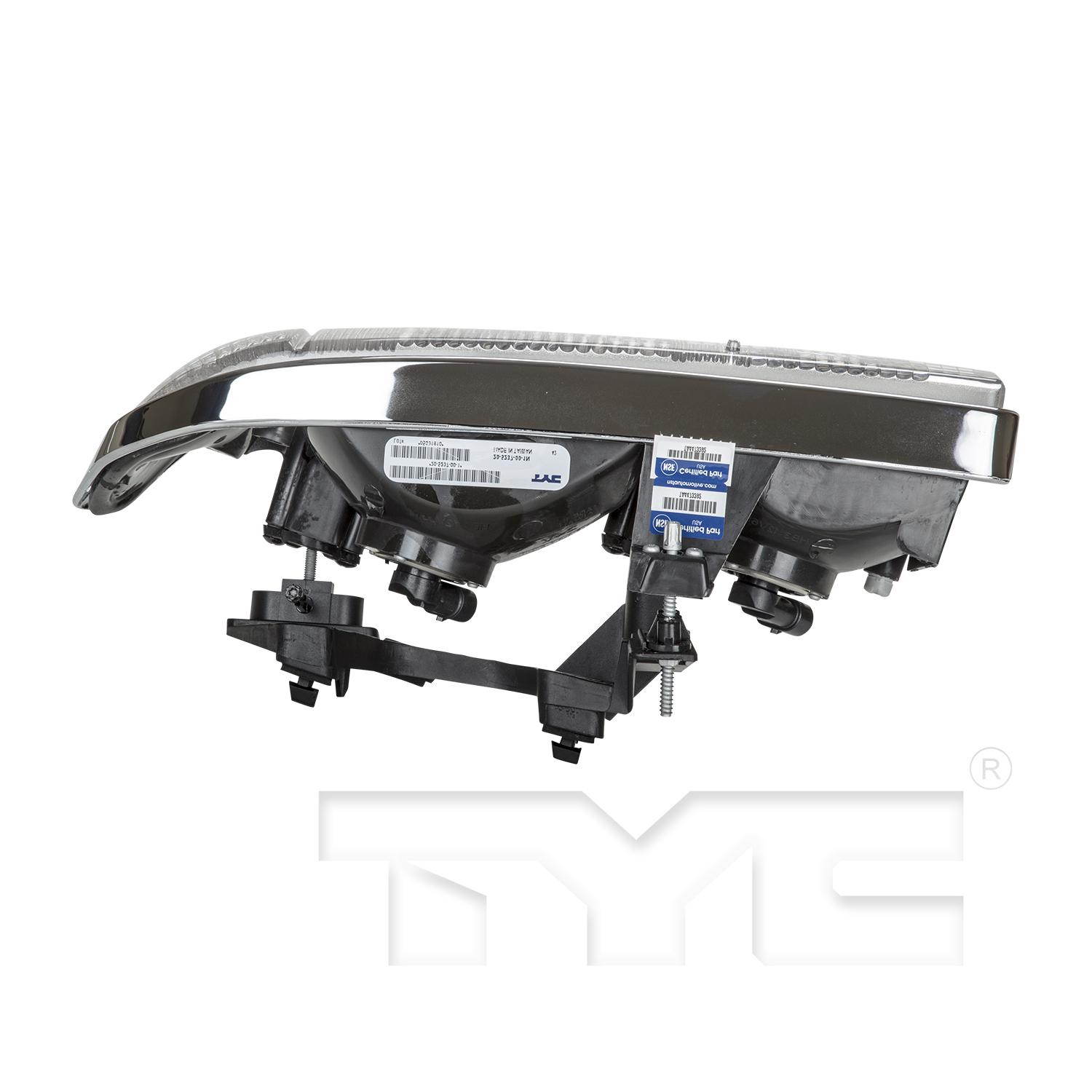 TYC 20523800 - Headlight Assembly TYC 20523800 Headlight Assembly product image 5 of 6