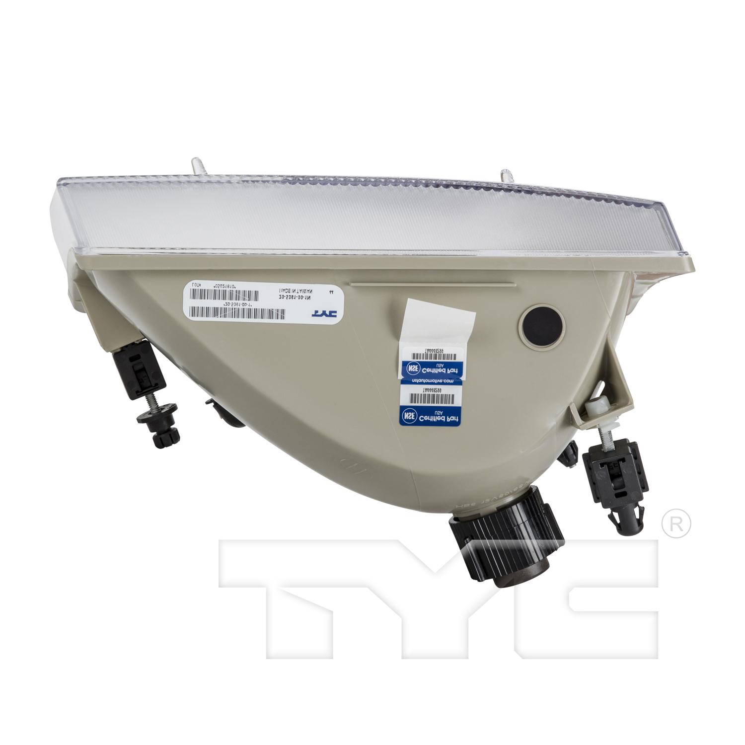 TYC 20536200 Headlight Assembly product image 9 of 12