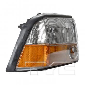 2004 GMC Sonoma Headlight Assembly Right TYC 20542100 image 3 of 4