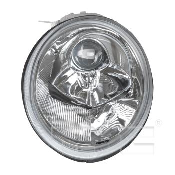2005 Volkswagen Beetle Headlight Assembly Left TYC 20544600 image 3 of 4