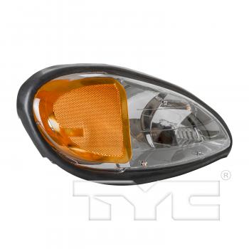 2000 Pontiac Grand Am Headlight Assembly Right TYC 20553900 image 3 of 4