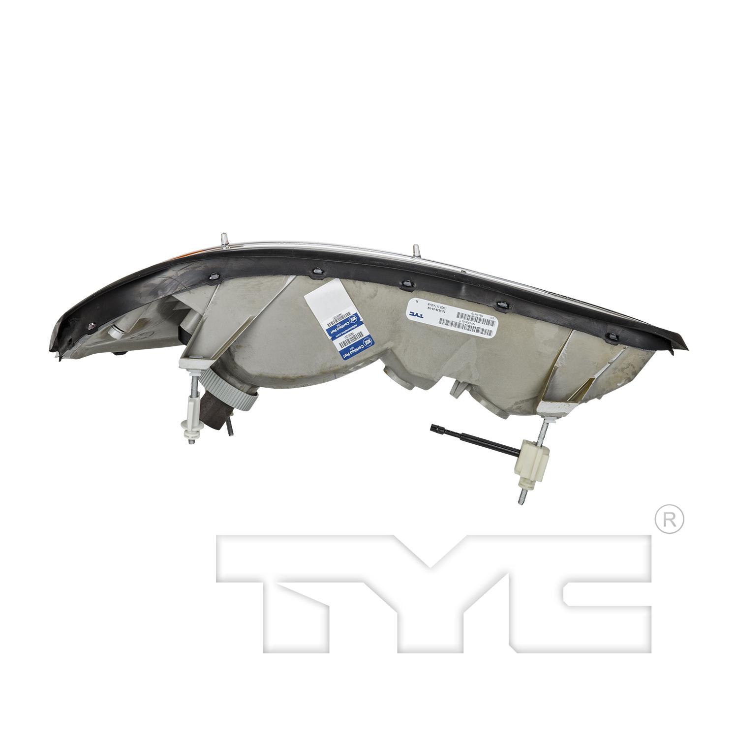 TYC 20553900 Headlight Assembly product image 6 of 6