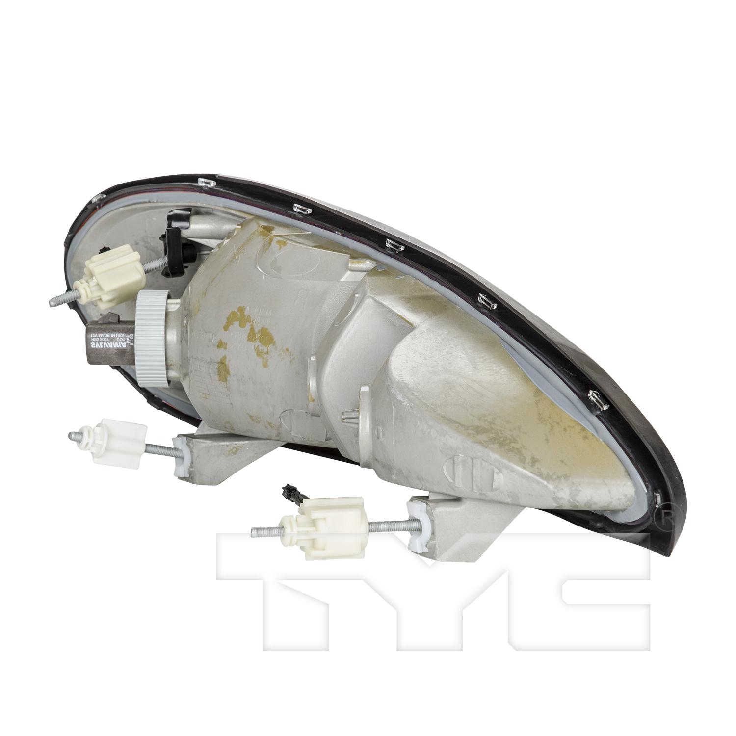 TYC 20554000 Headlight Assembly product image 4 of 6