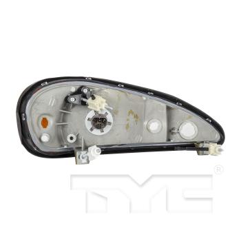 2000 Pontiac Grand Am Headlight Assembly Left TYC 205540009 image 4 of 4