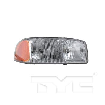 2005 GMC Sierra 1500 Headlight Assembly Right TYC 205567009 image 1 of 4