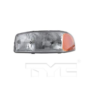 2007 GMC Sierra 2500 HD Classic Headlight Assembly Left TYC 20556800 image 3 of 4