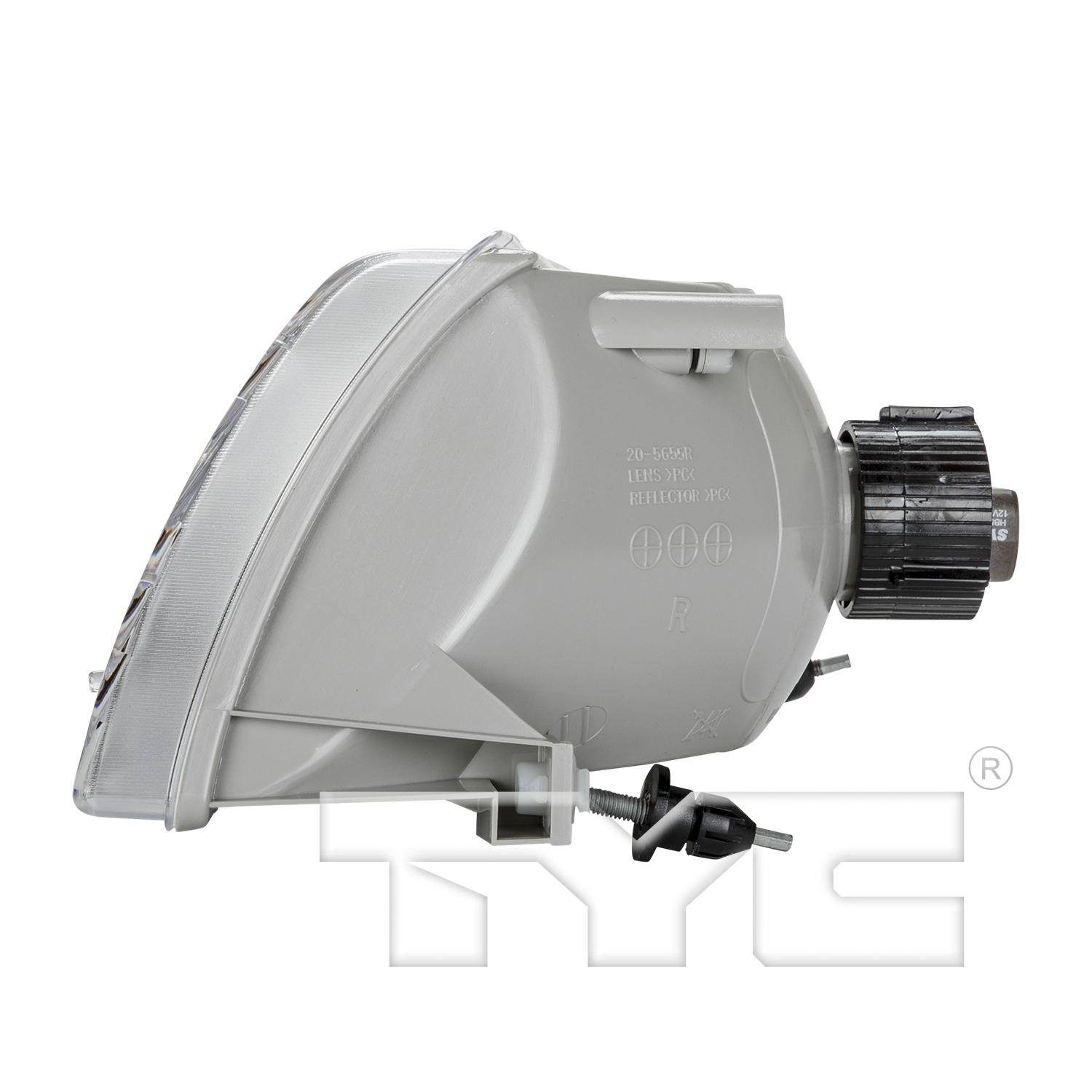 TYC 20565500 Headlight Assembly product image 4 of 6