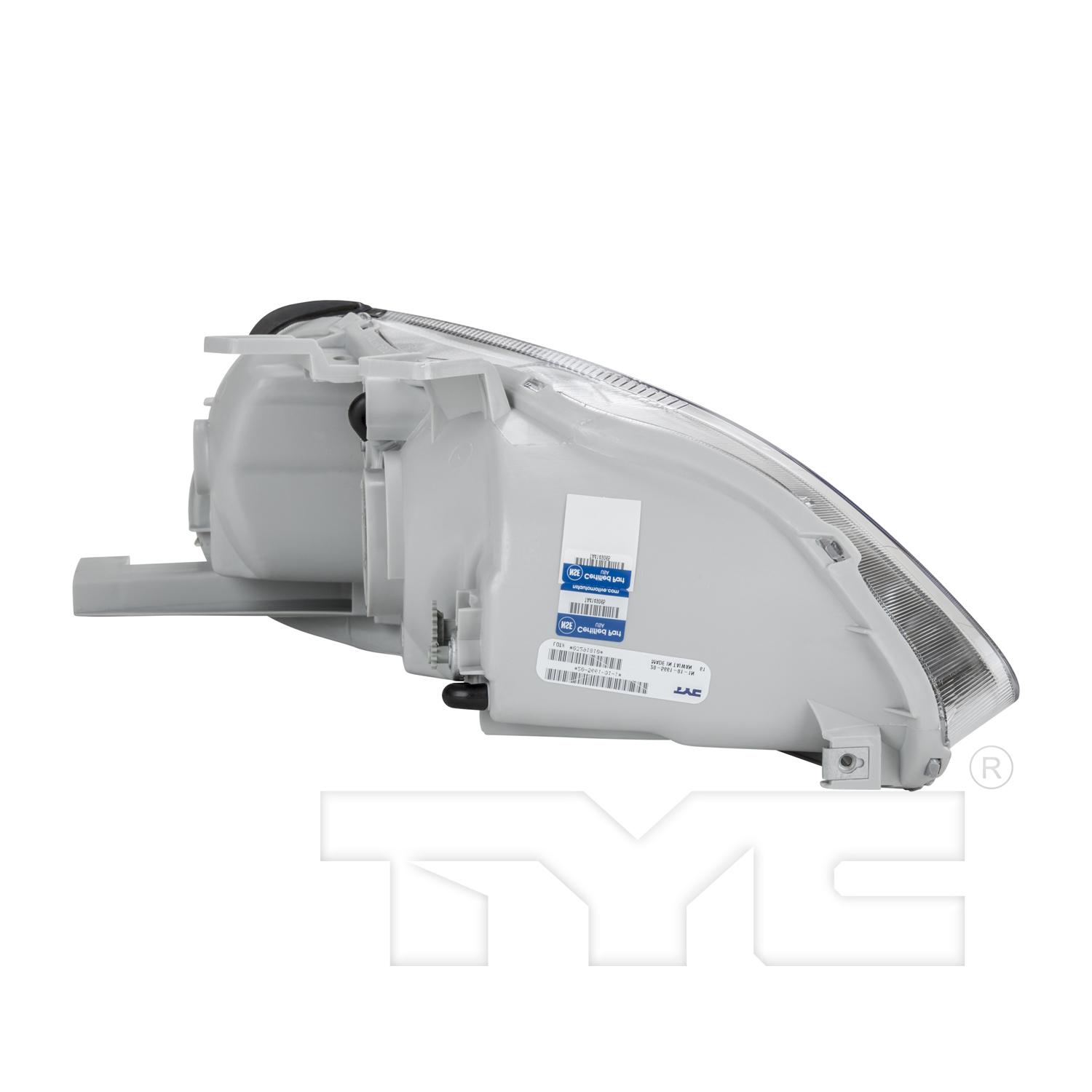 TYC 205662019 Headlight Assembly product image 4 of 6