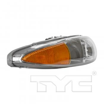 2000 Oldsmobile Alero Headlight Assembly Right TYC 20567300 image 3 of 4