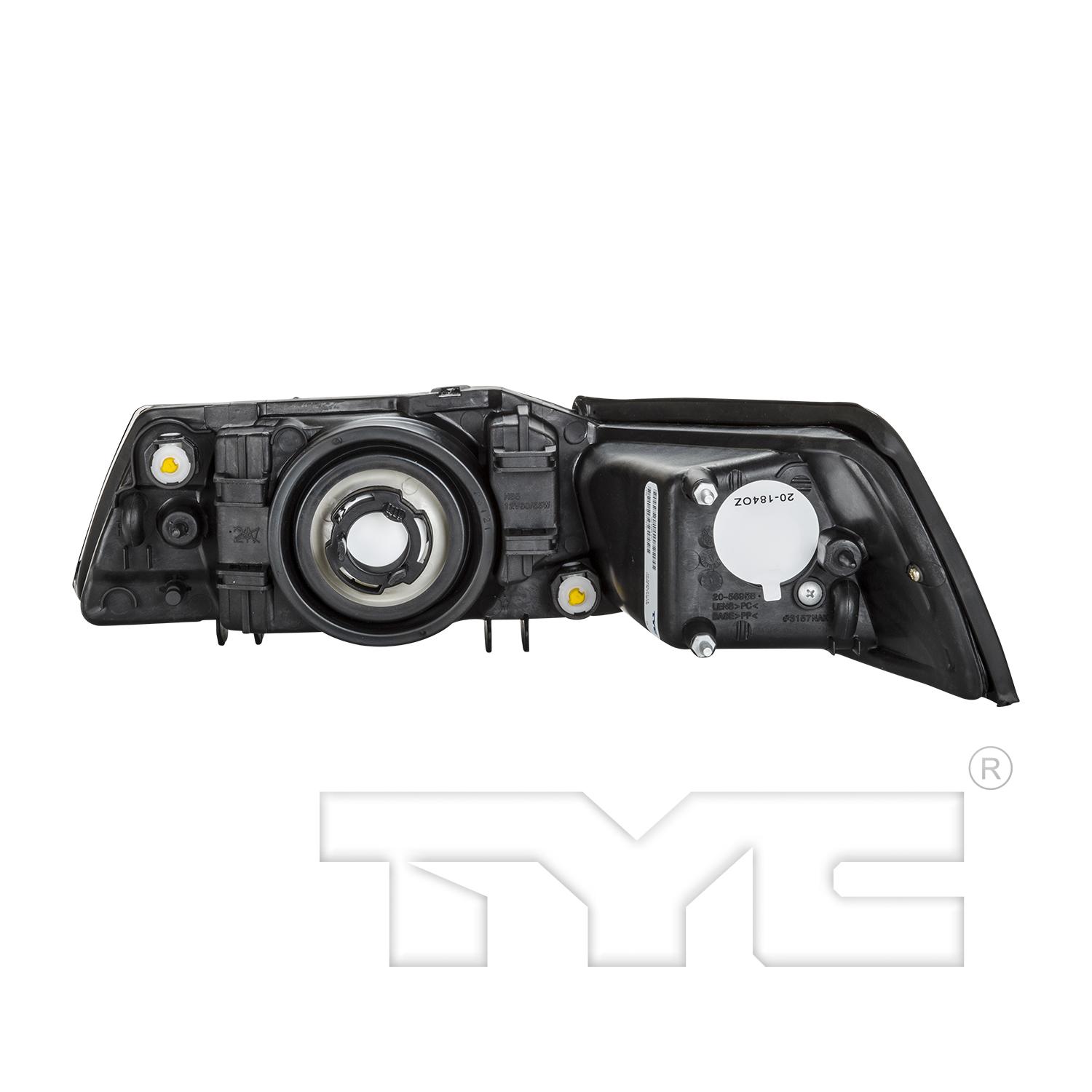 TYC 20569501 Headlight Assembly product image 2 of 6