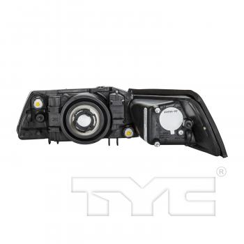 2000 Ford Mustang Headlight Assembly Right TYC 20569501 image 2 of 4