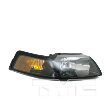 2004 Ford Mustang Headlight Assembly Right TYC 20569591 image 4 of 4