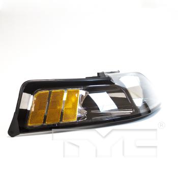 2003 Ford Mustang Headlight Assembly Right TYC 20569591 image 3 of 4