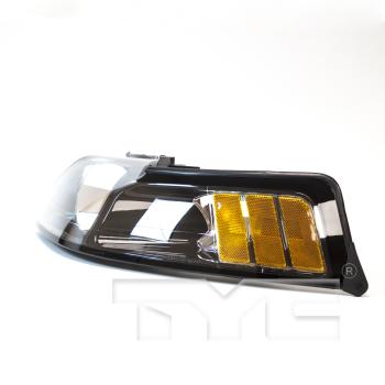 2003 Ford Mustang Headlight Assembly Left TYC 205696919 image 3 of 4