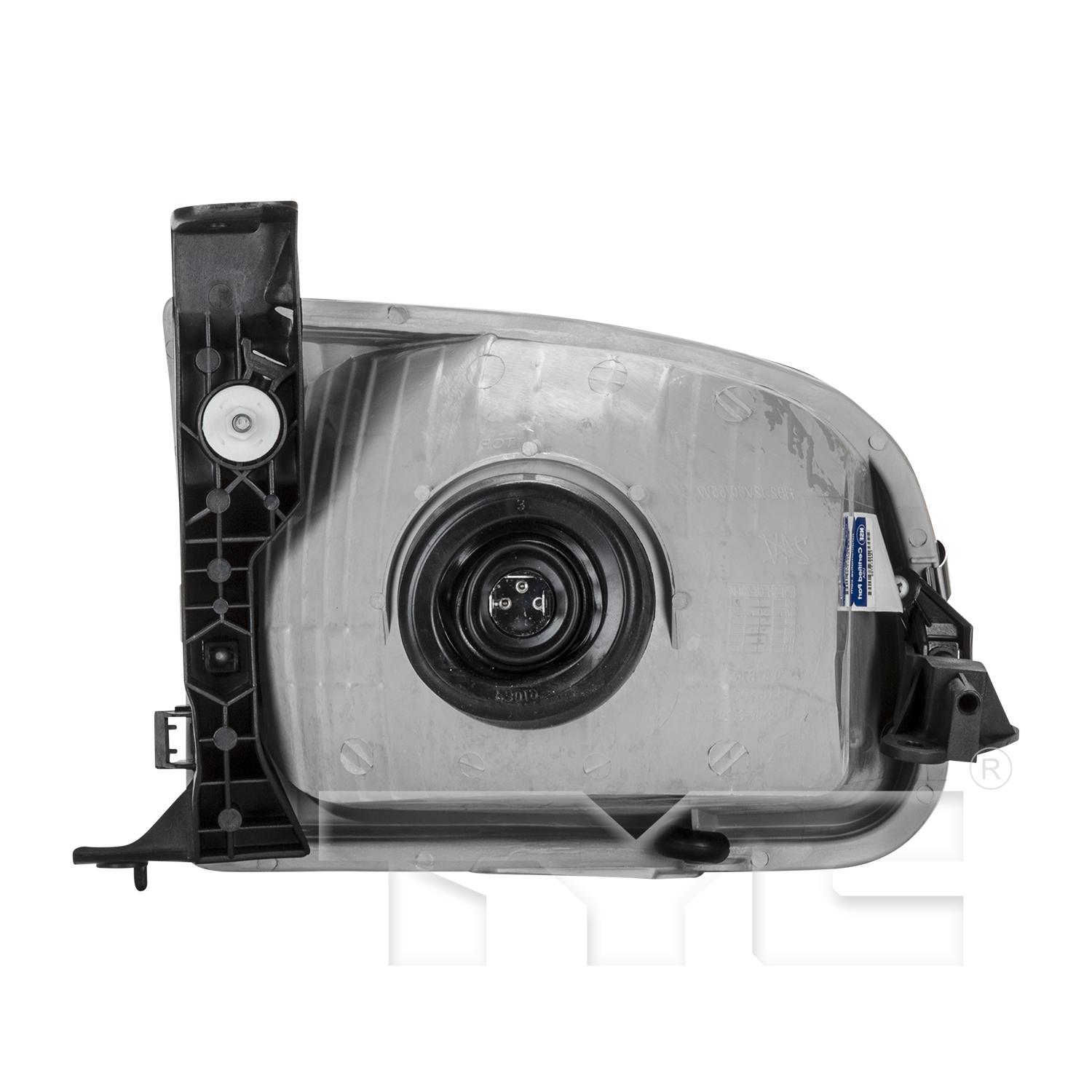 TYC 20576800 Headlight Assembly product image 4 of 8