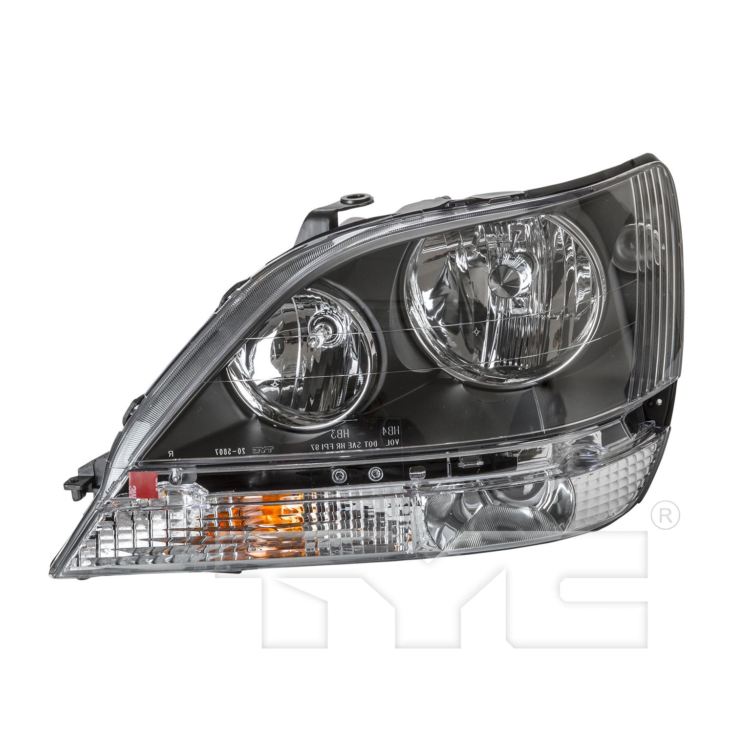 TYC 20580800 - Headlight Assembly TYC 20580800 Headlight Assembly product image 1 of 6