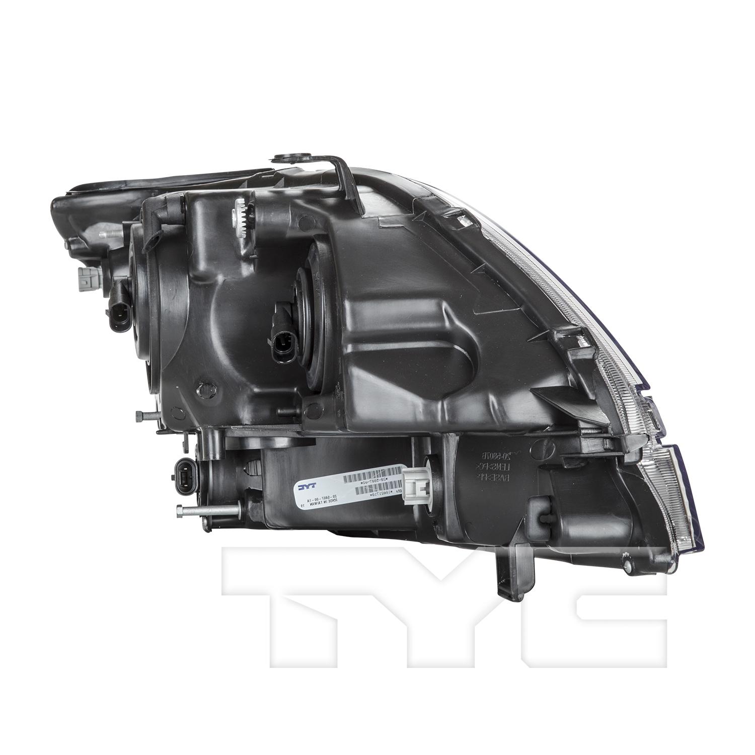 TYC 20580800 - Headlight Assembly TYC 20580800 Headlight Assembly product image 4 of 6