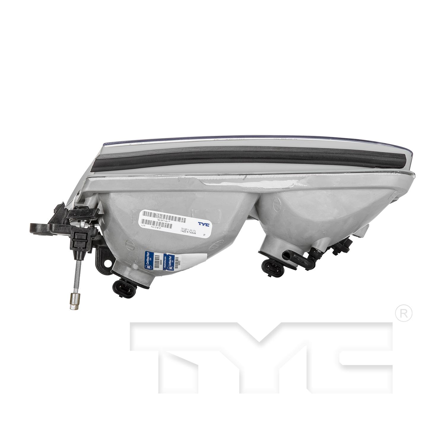 TYC 205811009 - Headlight Assembly TYC 205811009 Headlight Assembly product image 6 of 6