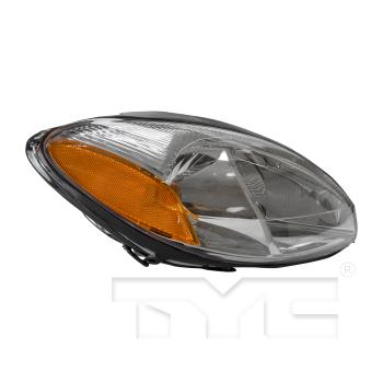 2007 Ford Taurus Headlight Assembly Right TYC 205821009 image 3 of 4