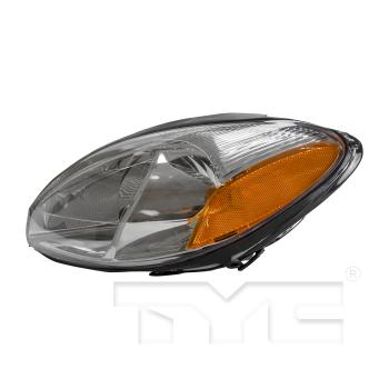 2007 Ford Taurus Headlight Assembly Left TYC 20582200 image 3 of 4