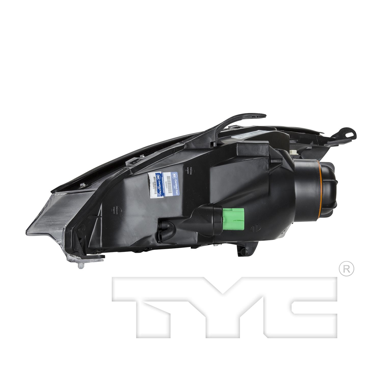 TYC 205827809 Headlight Assembly product image 4 of 6