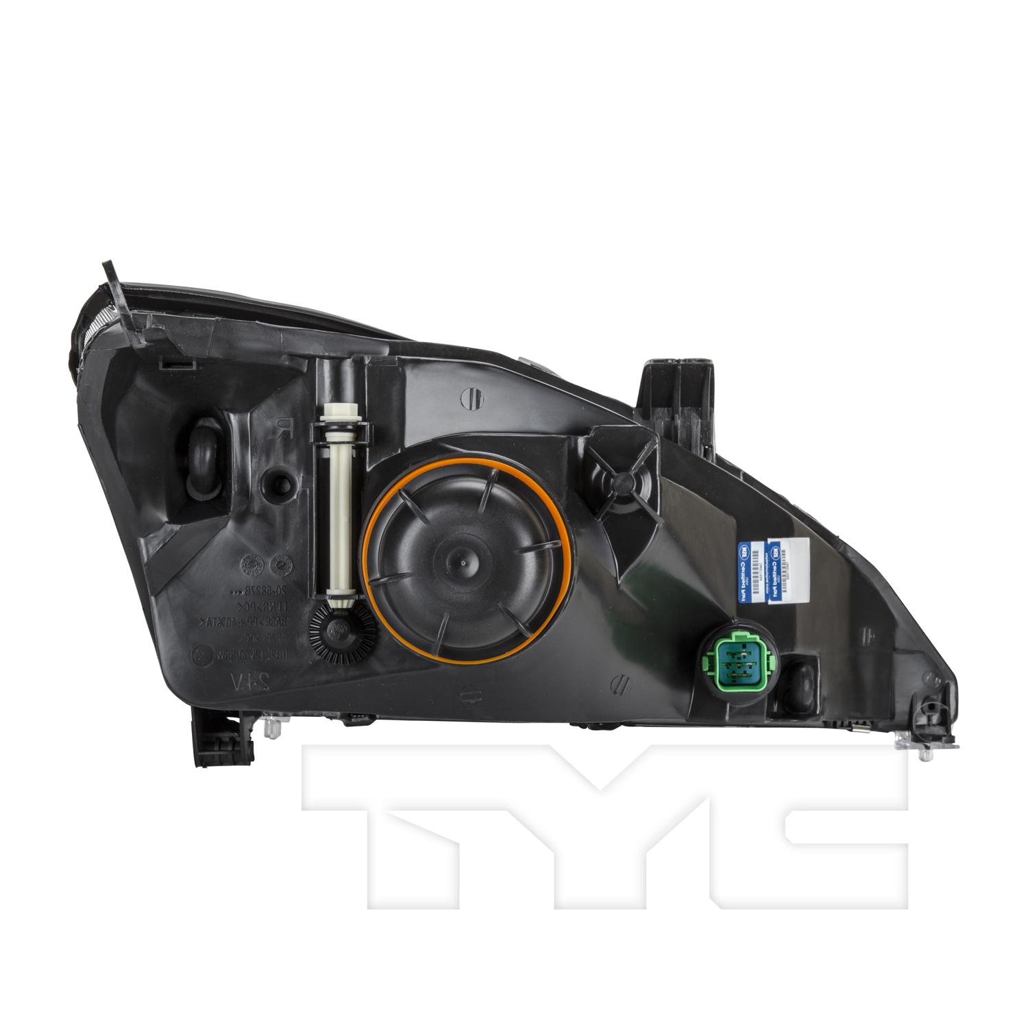 TYC 20582800 Headlight Assembly product image 2 of 6