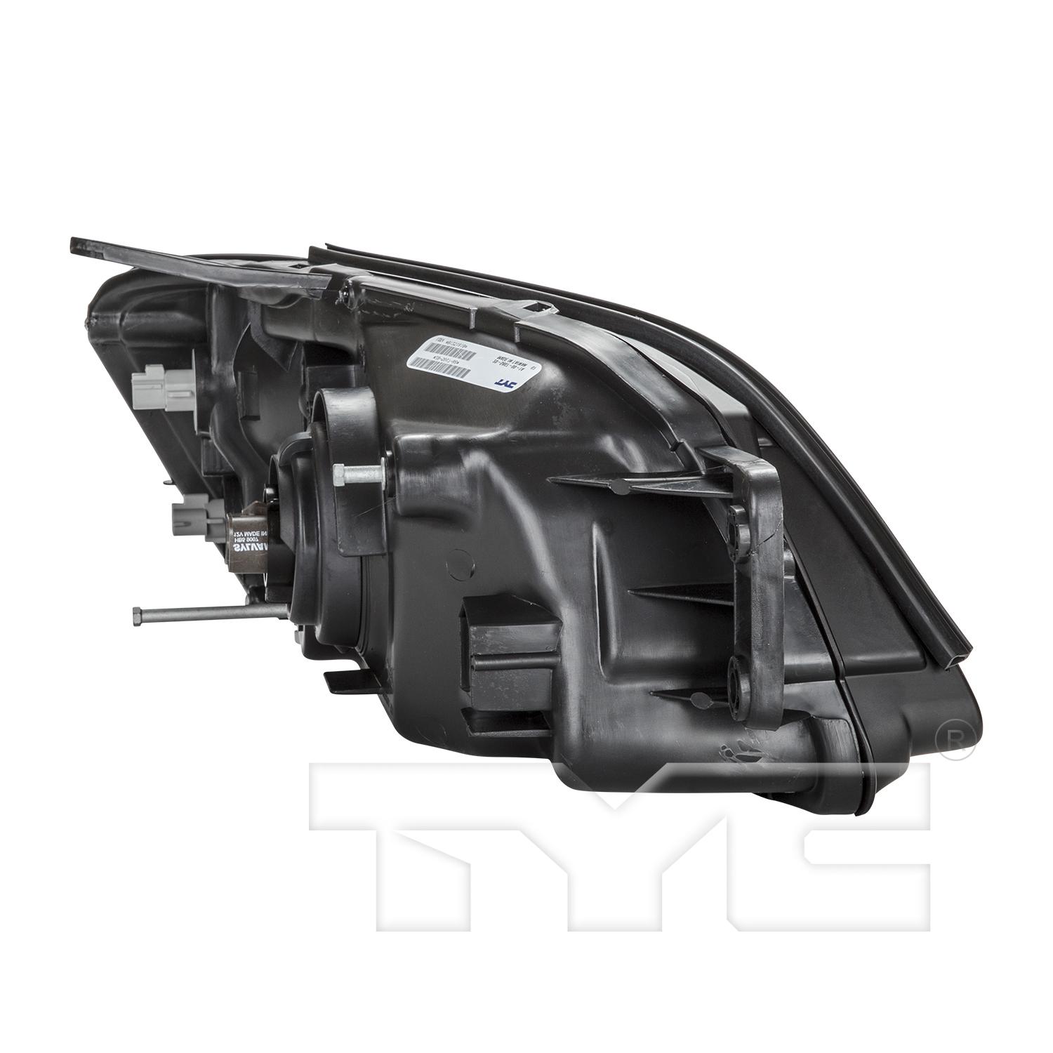 TYC 20586800 - Headlight Assembly TYC 20586800 Headlight Assembly product image 4 of 6