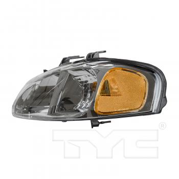 2000 Nissan Sentra Headlight Assembly Left TYC 205908001 image 3 of 4