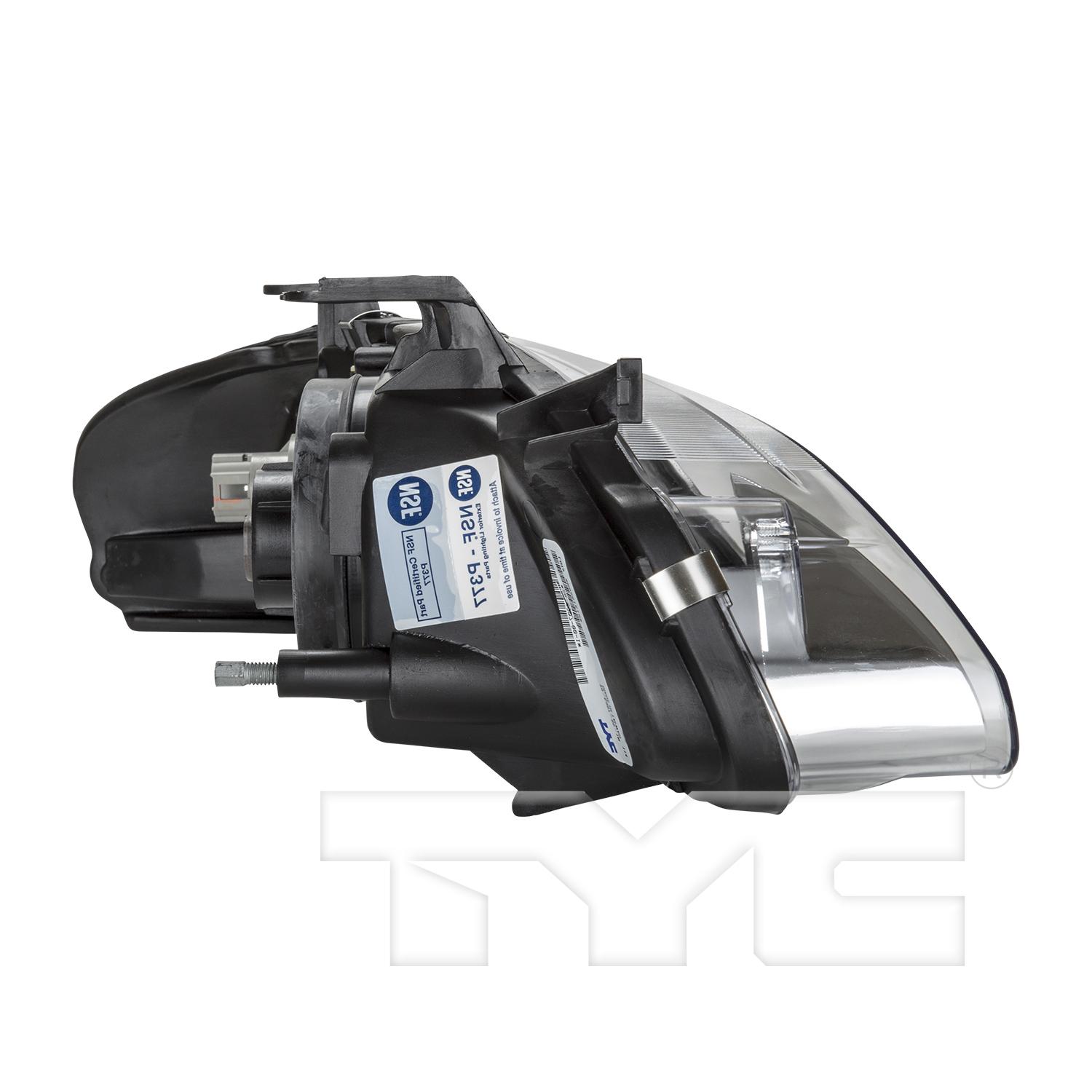 TYC 205908001 Headlight Assembly product image 4 of 6