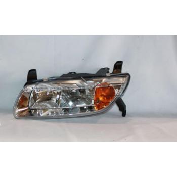 2002 Saturn L100 Headlight Assembly Left TYC 20594600 image 2 of 2