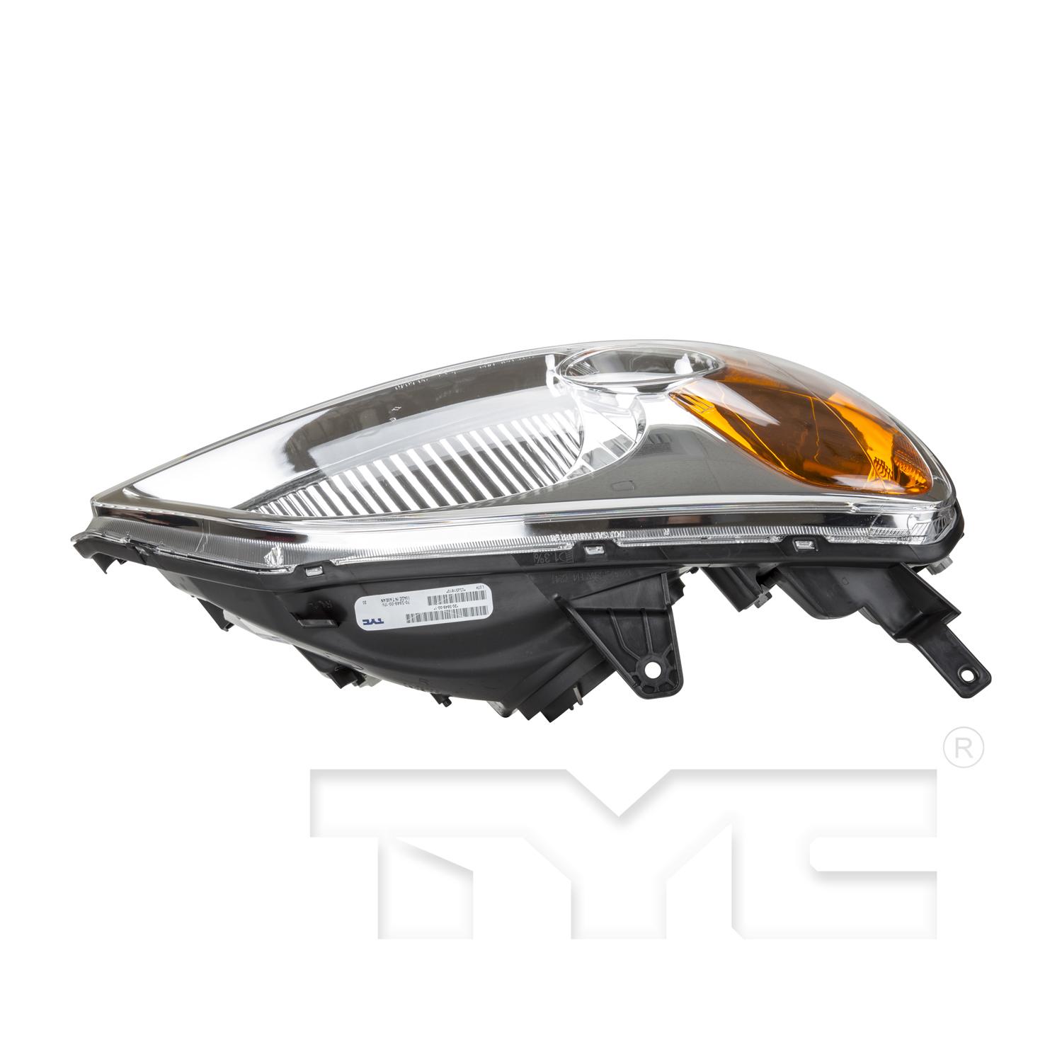 TYC 20594900 Headlight Assembly product image 5 of 6
