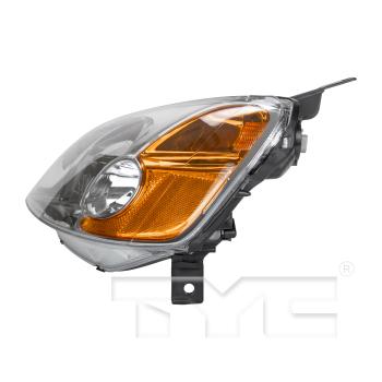 2003 Honda Civic Headlight Assembly Left TYC 20595000 image 3 of 4