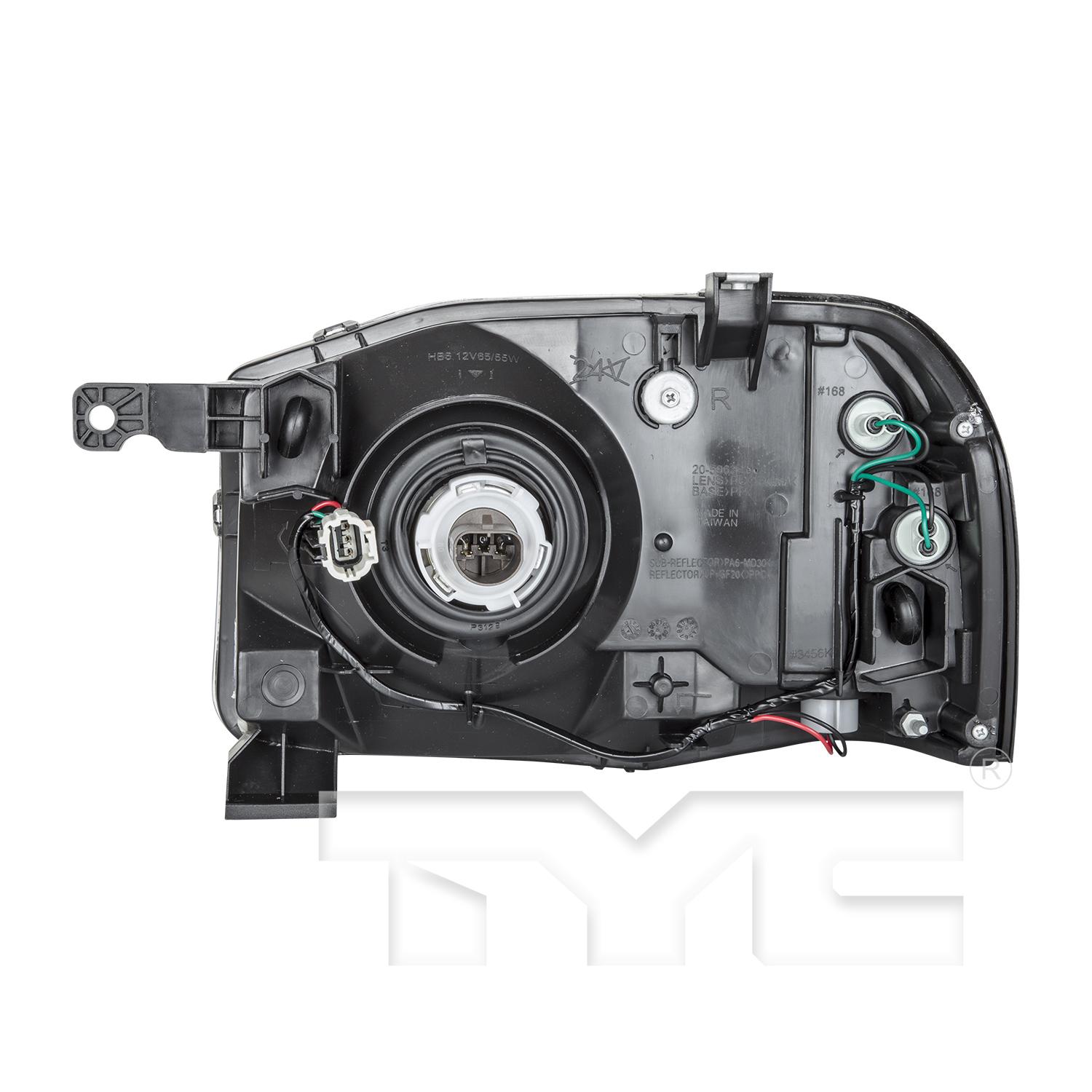 TYC 205963009 Headlight Assembly product image 2 of 6