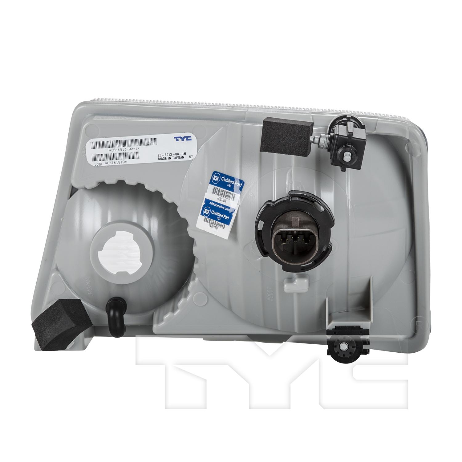 TYC 206013009 - Headlight Assembly TYC 206013009 Headlight Assembly product image 2 of 6