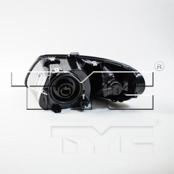 2004 Dodge Grand Caravan Headlight Assembly Right TYC 206021009 image 2 of 4