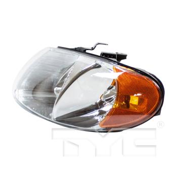 2004 Dodge Grand Caravan Headlight Assembly Left TYC 20602200 image 4 of 4