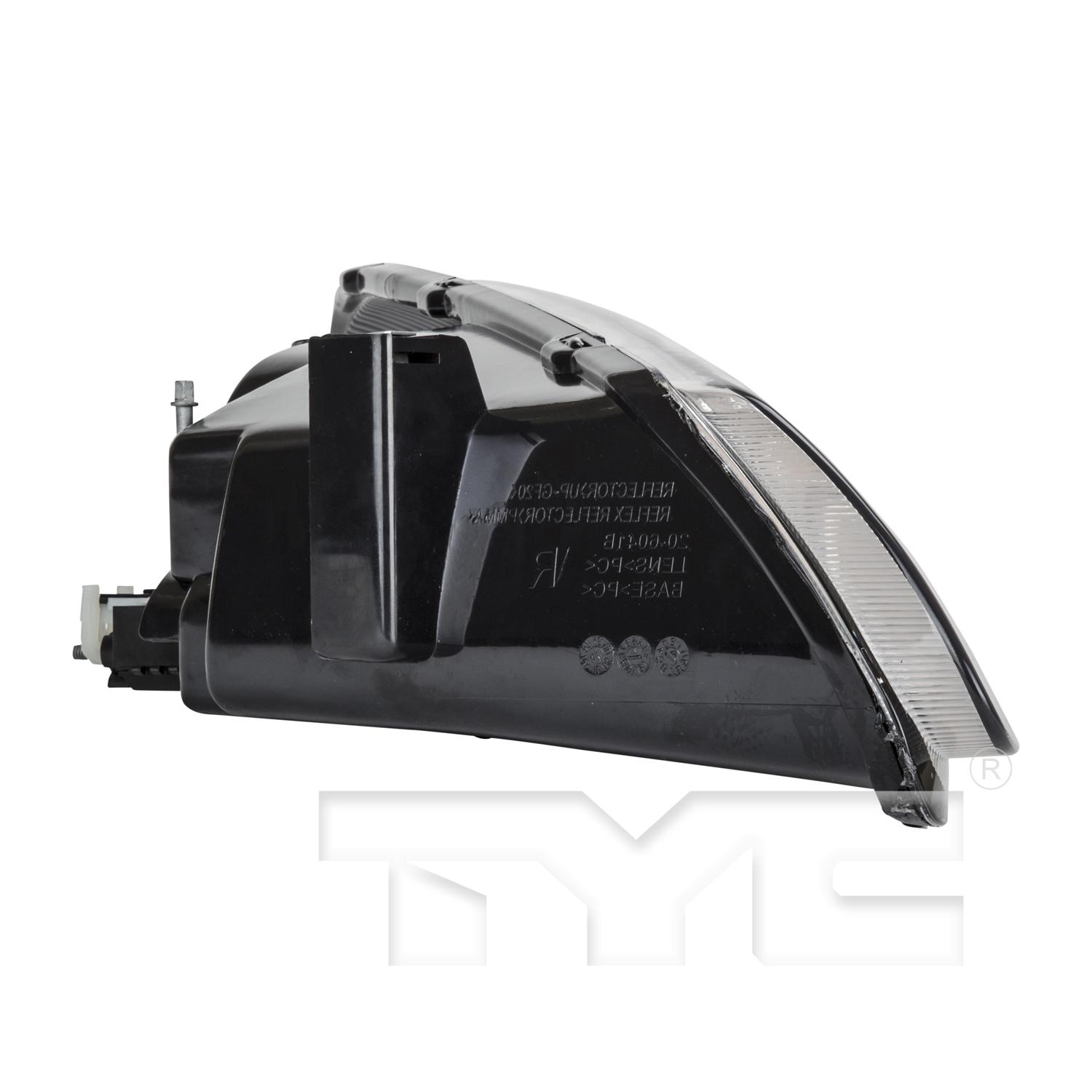TYC 20604200 - Headlight Assembly TYC 20604200 Headlight Assembly product image 4 of 6