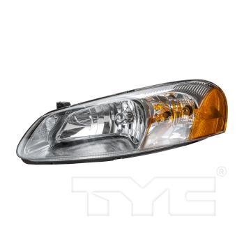 2002 Chrysler Sebring Headlight Assembly Left TYC 206042009 image 1 of 4