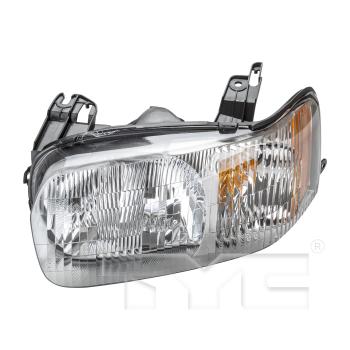2004 Ford Escape Headlight Assembly Left TYC 20605000 image 3 of 4