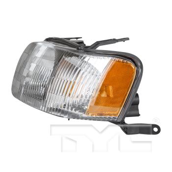 2002 Ford Escape Headlight Assembly Left TYC 20605000 image 3 of 4