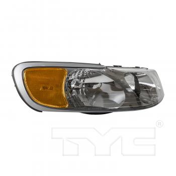 2001 Lincoln Town Car Headlight Assembly Right TYC 20608500 image 3 of 4