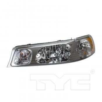 2001 Lincoln Town Car Headlight Assembly Left TYC 20608600 image 1 of 4