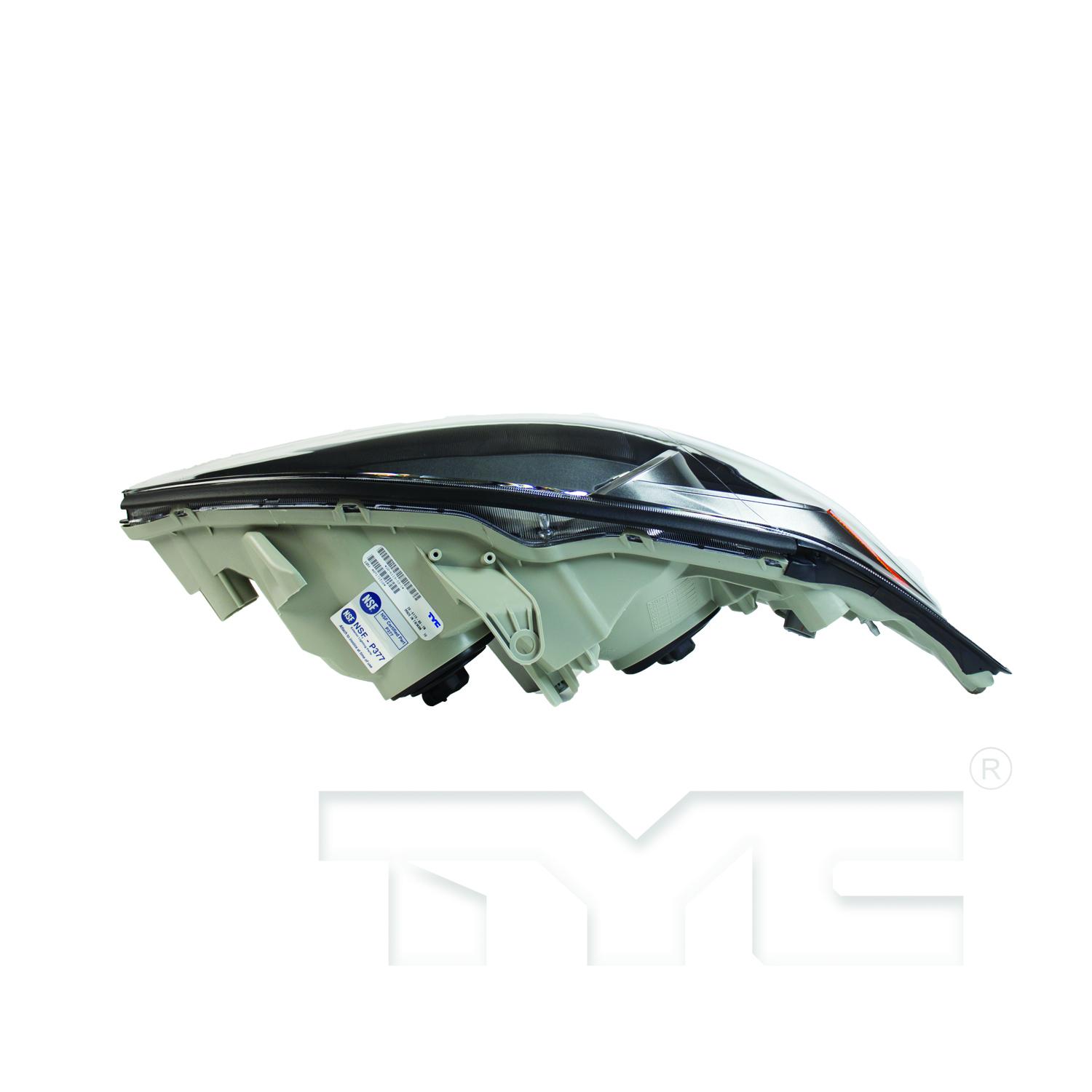 TYC 20611990 Headlight Assembly product image 7 of 8
